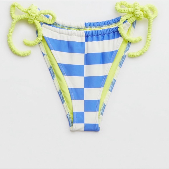Aerie Blue and Yellow Bikini - Picture 3 of 3